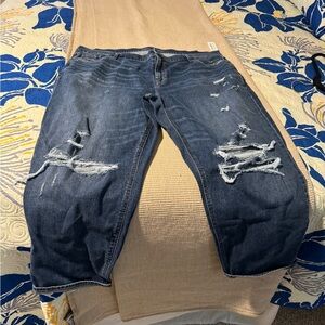 Old Navy Boyfriend Midrise Ripped Jeans